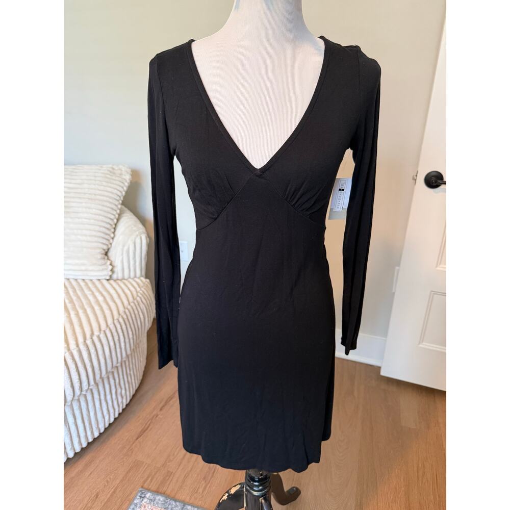 BP Solid Black Casual Dress- size small